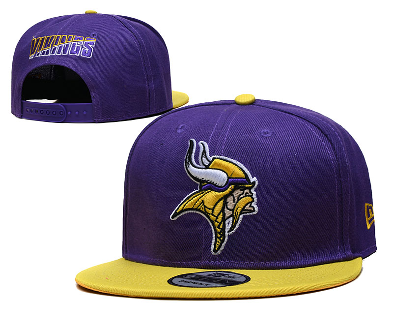 2021 NFL Minnesota Vikings 144 TX hat->->Sports Caps